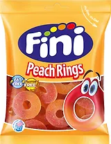 Мармелад жевательный FINI Персиковые кольца, 90г
