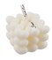 Свеча ароматическая Bubble Сердечки (белая) (6х6) (ПВХ бокс) (12-9314B-5) - 0