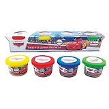 Набор Тесто для лепки Неон Disney Тачки (450PD-N-T) (4 цв. х50гр) (Играем вместе) (упаковка)