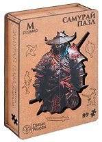 Пазл фигурный Dream Woods "Самурай", 89 элементов