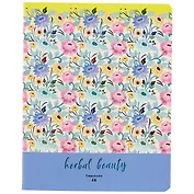 Тетрадь в клетку BG, Herbal beauty, 48 листов, в ассортименте