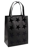 Пакет А5 23*18*10 "Black Stars" нейтр., бум.мат