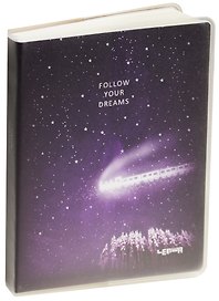 Записная книжка «Follow your dreams» А7, 80 листов в клетку, Lenwa