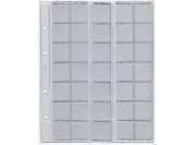 Комплекты листов для монет  200х250 скользящий на 35 ячеек 30х32мм  (5шт) КЛМ 35