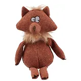 Игрушка, мягкая, Gulliver/Гулливер, Кот Котейка коричневый 15см