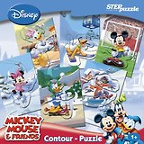 Игра, Дисней, Микки Маус, Contour-Puzzle