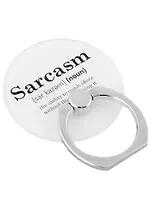 Держатель-кольцо для телефона Sarcasm (словарь) (металл) (коробка)