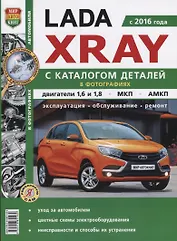 ВАЗ Lada XRAY с каталогом чб. фото Серия  Я Ремонтирую Сам