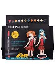 Набор маркеров Copic Ciao "Модные подростки", 12 цветов, в пенале