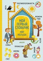 Большая книга малыша. Книжки-картонки. Мой первый словарик. Мир малыша