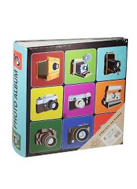 Феникс Презент Фотоальбом 50л 22*22см 200фото Фотоэволюция листы из бумаг. с кармашками-держ