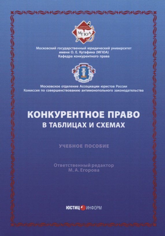 

Конкурентное право в таблицах и схемах: Уч. пос.