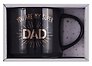 Кружка в подарочной упаковке You are my super Dad (черная) (коробка) (керамика) (12-topsun-202409-04)