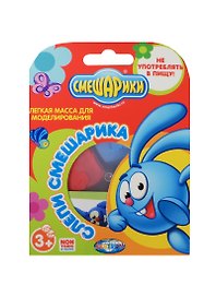 Масса для лепки Слепи Смешарика Крош (84772) (4цв.) (3+)