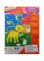 Набор для творчества КРЕАТТО Умная мозаика КОТ ВАСЬКА 25*17,5см