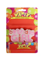 Набор свечей для торта Birthday Girl (5х9см) (673603)