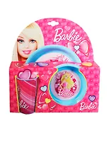 Барби Набор пластиковый из 3-х предметов голубой
