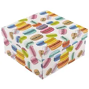 Подарочная коробка «Макаруны», 17 х 17 см