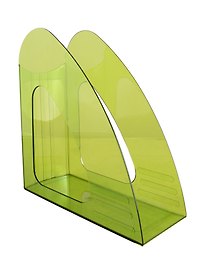 Лоток вертикальный Hatber, пластиковый, зеленый