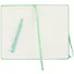 Книга для записей А5 96л лин. "Joy Book. Снежная мята" иск.кожа, тв.переплет, ляссе, резинка, инд.уп. - 2