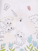 Волшебный мир единорогов. Книжка-раскраска - 2