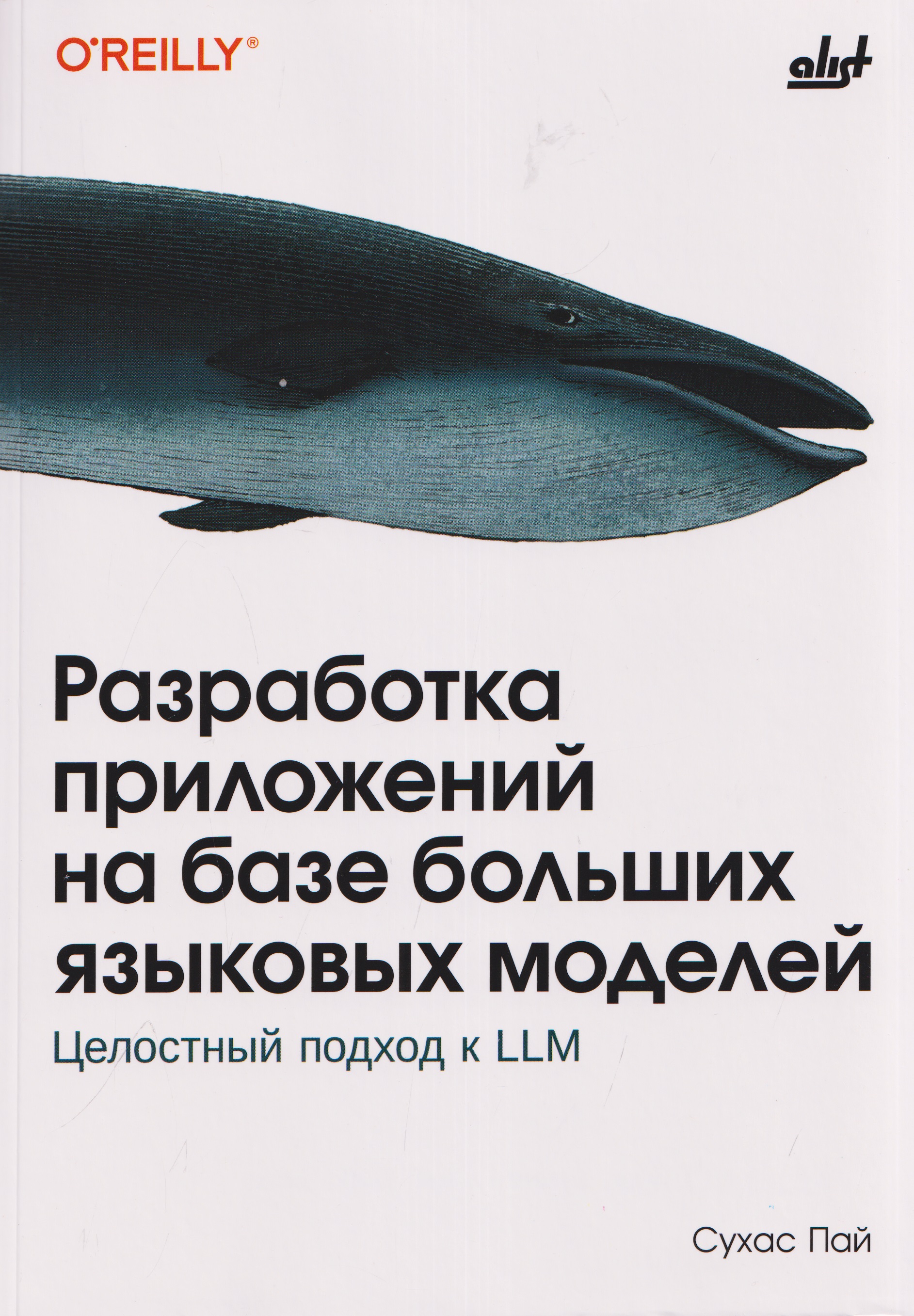Обложка книги «Разработка приложений на базе больших языковых моделей. Целостный подход к LLM»