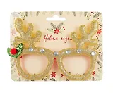 Очки новогодние Рожки (пластик) (12-06141-P5)