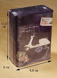 Копилка Ретро (9х12) (металл) (12-22120-K84-10)