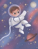 Космические приключения. Разгадай, найди, раскрась. 47 развивающих заданий - 1