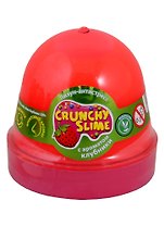 Лизун-антистресс TM Mr.Boo Crunchy slime Клубника