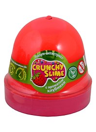 Игрушка-лизун «Crunchy slime Клубника», Mr.Boo
