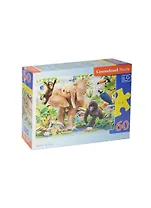 Пазлы 60 MIDI B-06724 Джунгли (32х23см) (5+) (коробка) (Castorland)