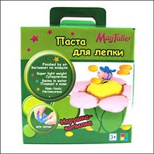 Набор для творчества, Mag Taller, Паста для лепки, коробка, Копилка цветок
