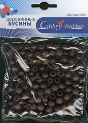 Деревянные бусины Colibry (NB1-08-F) (упаковка)