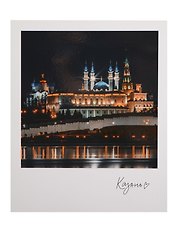 Открытка одинарная "Казань. Ночной Кремль" фото