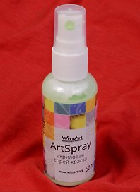 ArtSpray Акриловая спрей-краска Салатовый (ST19) (флакон) (50мл) (WizzArt)