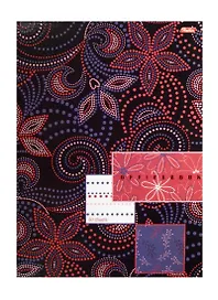 Книга для записей А4 80л кл. "Изящные узоры" 7БЦ, Hatber