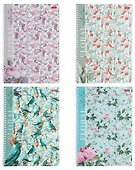 Тетрадь общая «Floral collection», 80 листов в клетку, А4, в ассортименте - Hatber - 0