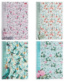 Тетрадь общая «Floral collection», 80 листов в клетку, А4, в ассортименте - Hatber