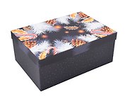 Коробка подарочная "СКАЗОЧНАЯ ПОЛНОЧЬ" 30.5*20*13см, Новый год, картон