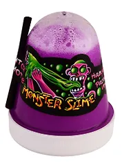 Слайм MonsterS Slime - Светится в темноте 130гр. Фиолетовый