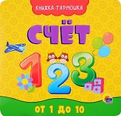 КНИЖКА-ГАРМОШКА. СЧЁТ - 0