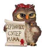 Фигурка Сова супермама 7см  (537-258) - 0
