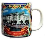 Кружечка фарфоровая "Эрмитаж-Аврора" (4см)