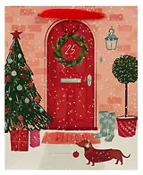 Пакет А4 32*26*12 "Новогодний сюрприз" Новый год, бум.мат.