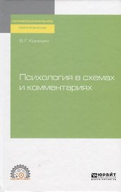 Психология в схемах и комментариях. Учебное пособие для СПО