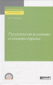 Психология в схемах и комментариях. Учебное пособие для СПО
