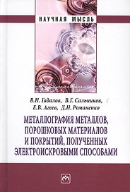Металлография металлов порошковых материалов и покрытий полученных электроискровыми способами: Монография