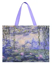 Пакет А4 28*36*11 "ART. Моне К. Водяные лилии" горизонт, лам.картон, Schiller