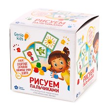 Набор для детского творчества DREAM MAKERS Рисуем пальчиками TA1404